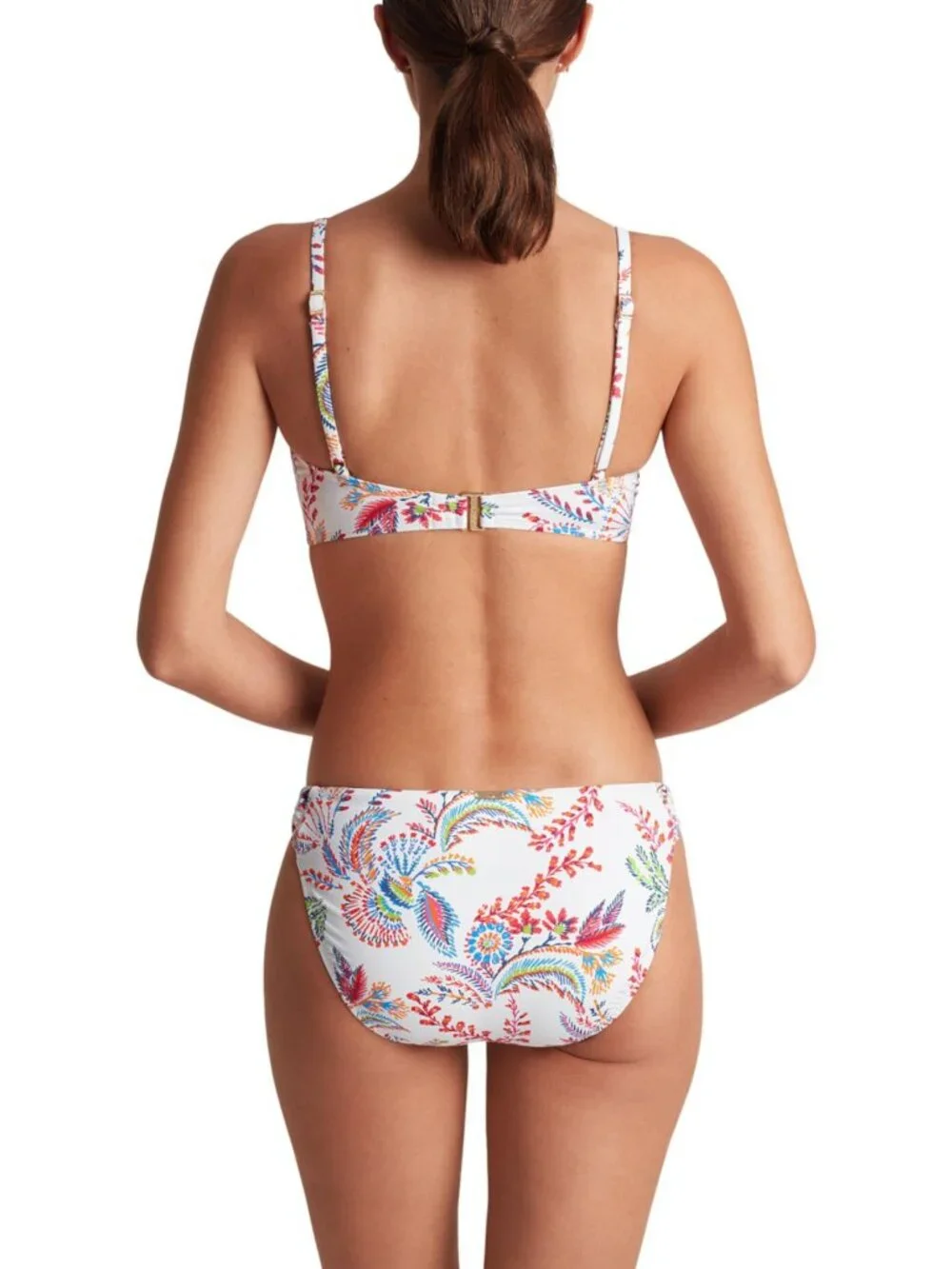 NWT Lauren Ralph Lauren Fleurette Twist Underwired Bikini Top & Bottom Set 8
